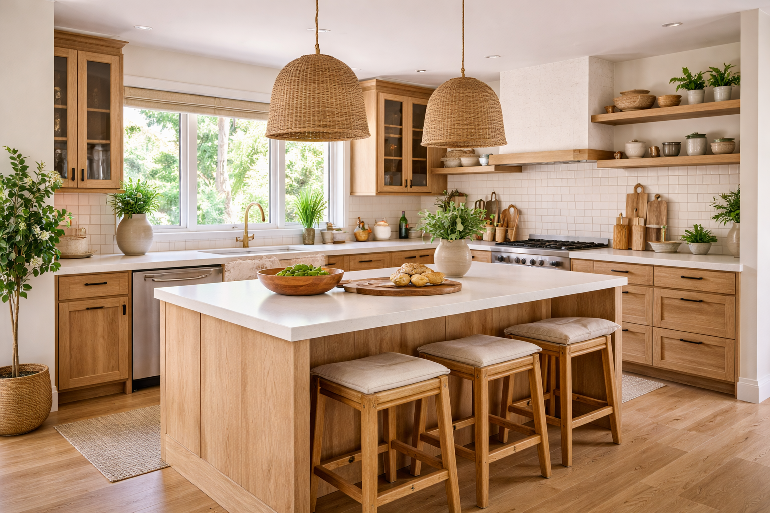 Organic Design Kitchen: How to Create a Warm, Natural, and Timeless Space