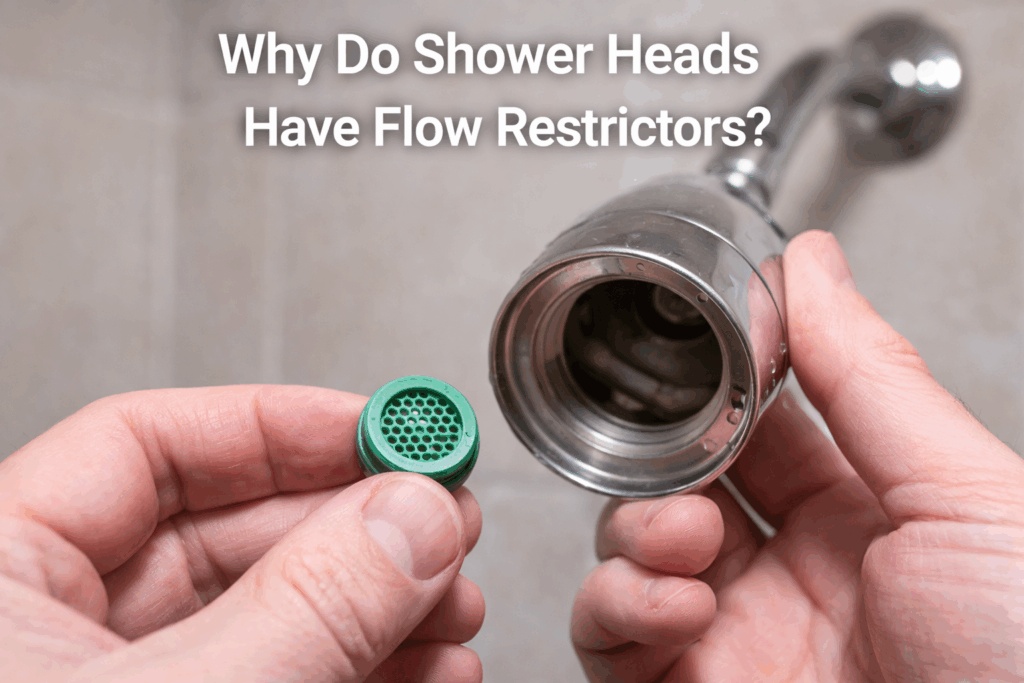 Why Do Shower Heads Have Flow Restrictors? What Homeowners Should Know