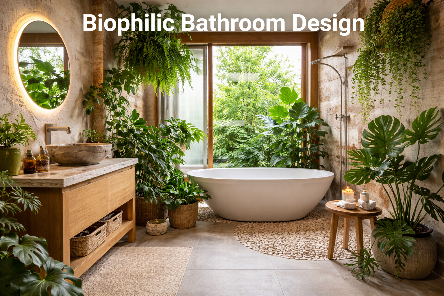 Biophilic Bathroom Design: How to Bring Nature Into Your Daily Routine